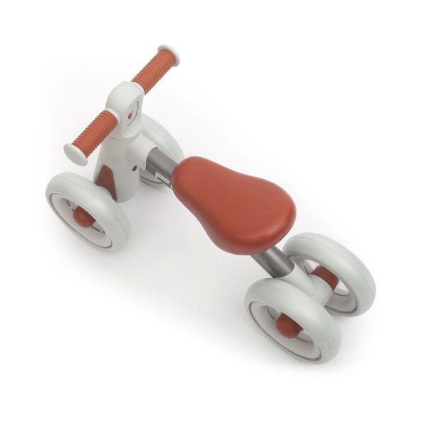 Detské odrážadlo s LED svetlom Milly Mally FLIXY grey – Obrázok 3