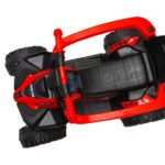 Detské odrážadlo s vodiacou tyčou Baby Mix Mega červené – Obrázok 4