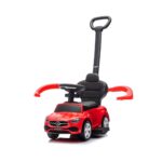 Detské odrážadlo s vodiacou tyčou MERCEDES C-Class Deluxe Milly Mally Red – Obrázok 2