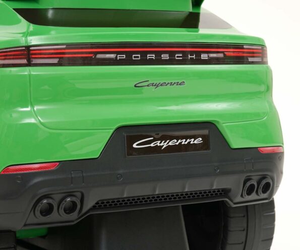 Detské odrážadlo s vodiacou tyčou Milly Mally Porsche Cayenne green – Obrázok 10