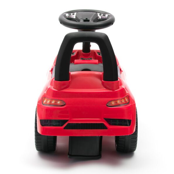 Detské odrážadlo so zvukom Baby Mix RACER červené – Obrázok 4