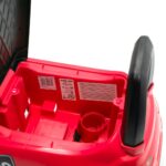 Detské odrážadlo so zvukom Baby Mix RACER červené – Obrázok 5