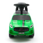 Detské odrážadlo so zvukom Baby Mix RACER zelené – Obrázok 2