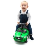 Detské odrážadlo so zvukom Baby Mix RACER zelené – Obrázok 8