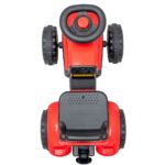 Detské odrážadlo traktor s vlečkou a náradim Baby Mix Benny červený – Obrázok 3