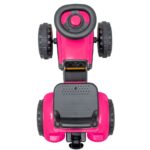 Dětské odrážedlo traktor s vlečkou a náradim Baby Mix Benny ružový – Obrázok 3