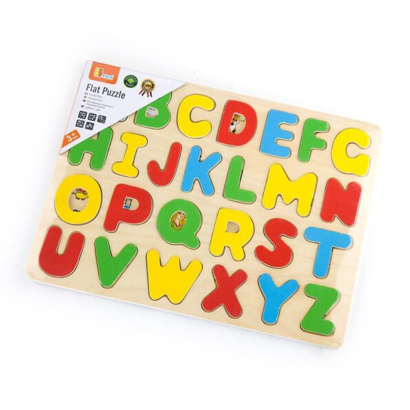 Detské vkladacie puzzle  Viga  Abeceda – Obrázok 2
