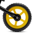 Detský balančný bicykel Baby Mix Traveller čierny – Obrázok 4