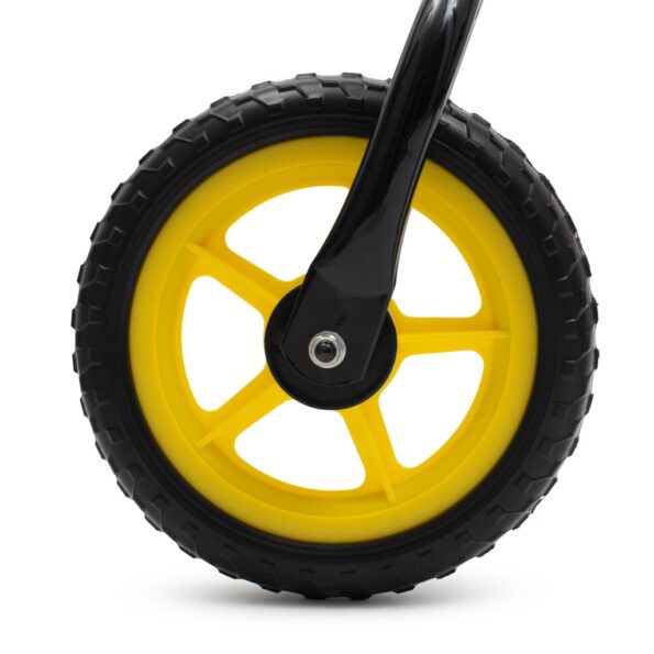 Detský balančný bicykel Baby Mix Traveller čierny – Obrázok 5