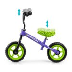 Detský balančný bicykel Milly Mally Dragon violet – Obrázok 2