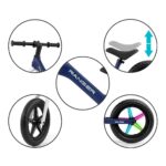 Detský balančný bicykel Milly Mally Ranger Flash Navy – Obrázok 8