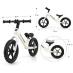 Detský balančný bicykel Milly Mally Ranger Flash White – Obrázok 11