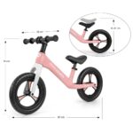 Detský balančný bicykel Milly Mally Ranger Pink – Obrázok 5