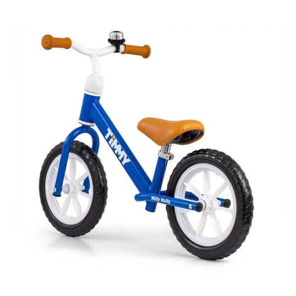 Detský balančný bicykel Milly Mally Timmy Navy – Obrázok 3