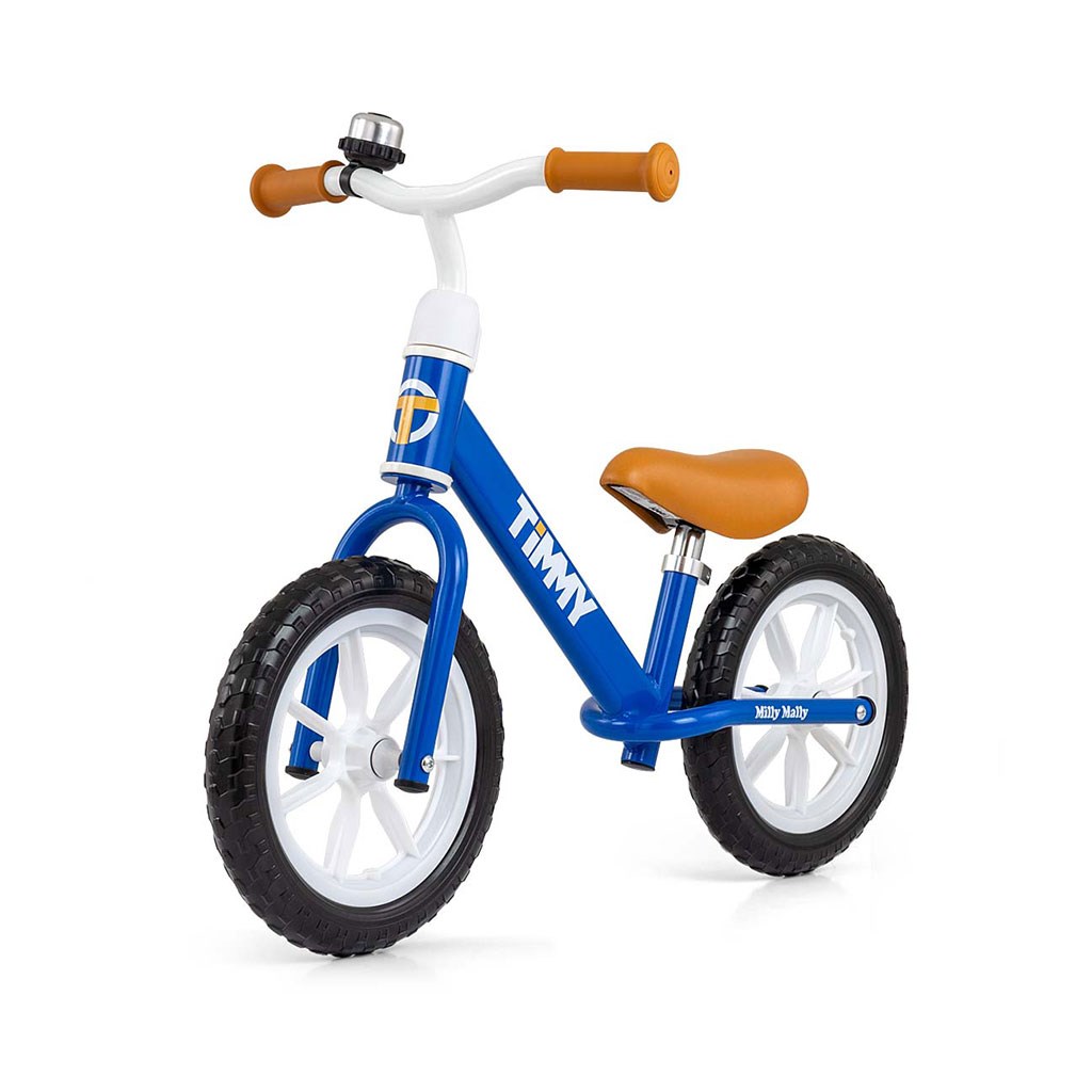 Detsky-balancny-bicykel-Milly-Mally-Timmy-Navy Detský balančný bicykel Milly Mally Timmy Navy – Obrázok 1
