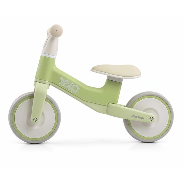Detský balančný bicykel Milly Mally Velo Green – Obrázok 3