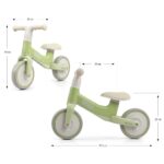 Detský balančný bicykel Milly Mally Velo Green – Obrázok 8