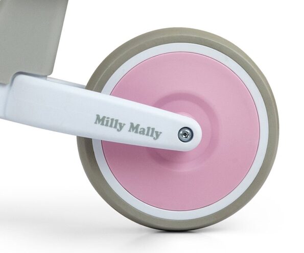 Detský balančný bicykel Milly Mally Velo Pink – Obrázok 4