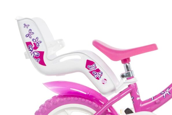 Detský bicykel Dino Bikes 12" s príslušenstvom FLAPPY – Obrázok 4