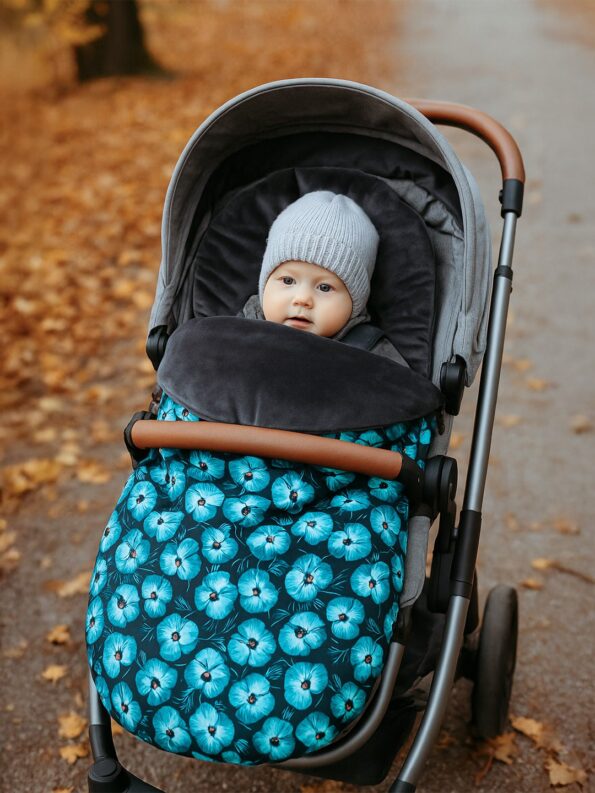 Detský fusak New Baby modrý – Obrázok 5