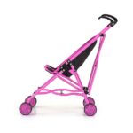 Detský golfový kočík pre bábiky Milly Mally Julia Prestige Black – Obrázok 2