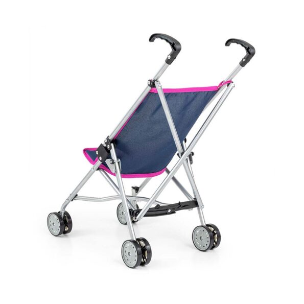 Detský golfový kočík pre bábiky Milly Mally Julia Prestige Navy – Obrázok 2