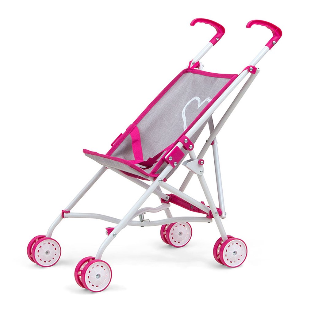 Detsky-golfovy-kocik-pre-babiky-Milly-Mally-Julia-Prestige-Pink Detský golfový kočík pre bábiky Milly Mally Julia Prestige Pink – Obrázok 1