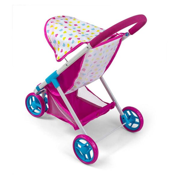Detský golfový kočík pre bábiky Milly Mally Susie Candy – Obrázok 4