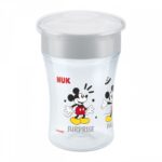 Detský hrnček Magic NUK Cup Mickey Mouse (8+ m.) 360 ° 230 ml