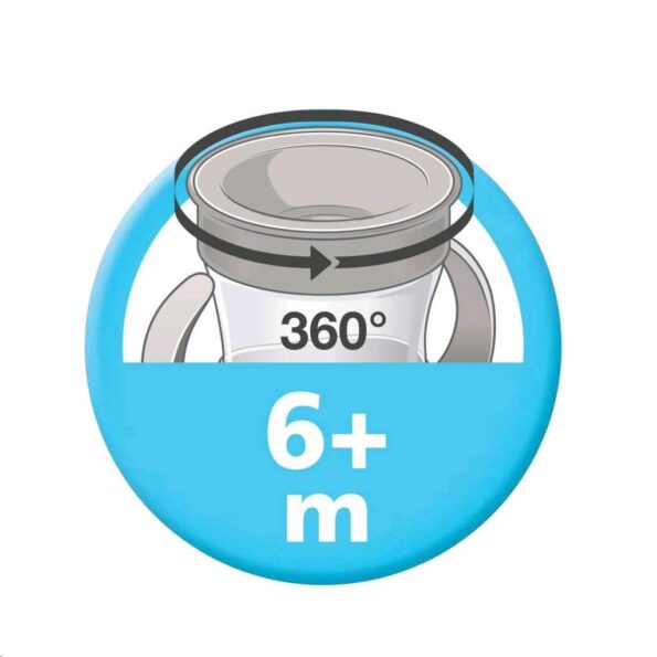 Detský hrnček Mini Cups NUK 360 °neutral – Obrázok 3