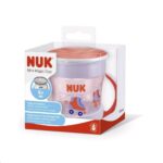 Detský hrnček Mini Magic NUK 360 ° s viečkom červená – Obrázok 2