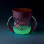 Detský hrnček Mini Magic NUK Cup Night 160 ml pink – Obrázok 2