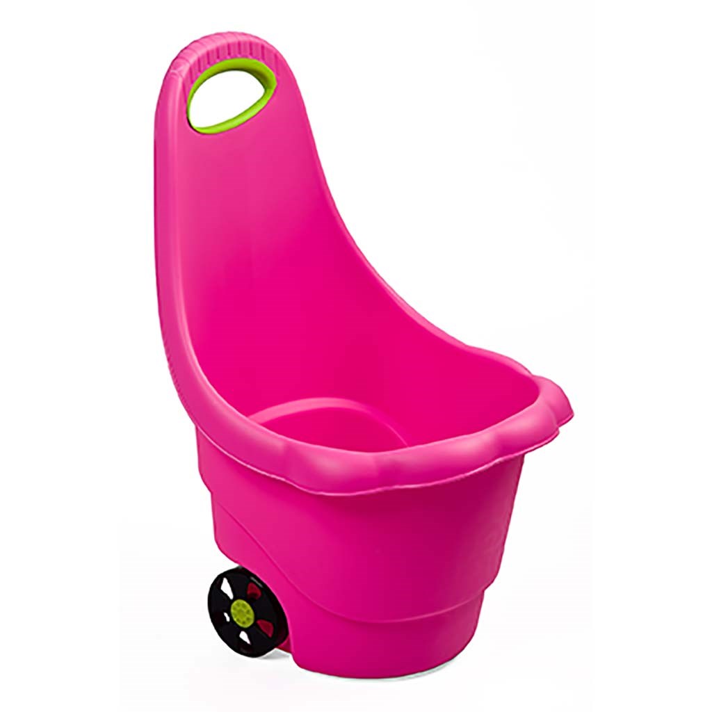 Detsky-multifunkcny-vozik-BAYO-Sedmokraska-60-cm-ruzovy Detský multifunkčný vozík BAYO Sedmokráska 60 cm ružový – Obrázok 1