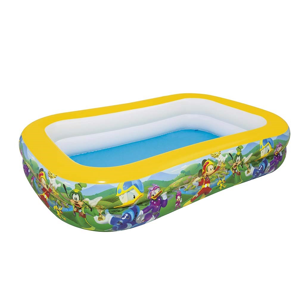 Detsky-nafukovaci-bazen-Bestway-Mickey-Mouse-Roadster-rodinny Detský nafukovací bazén Bestway Mickey Mouse Roadster rodinný – Obrázok 1