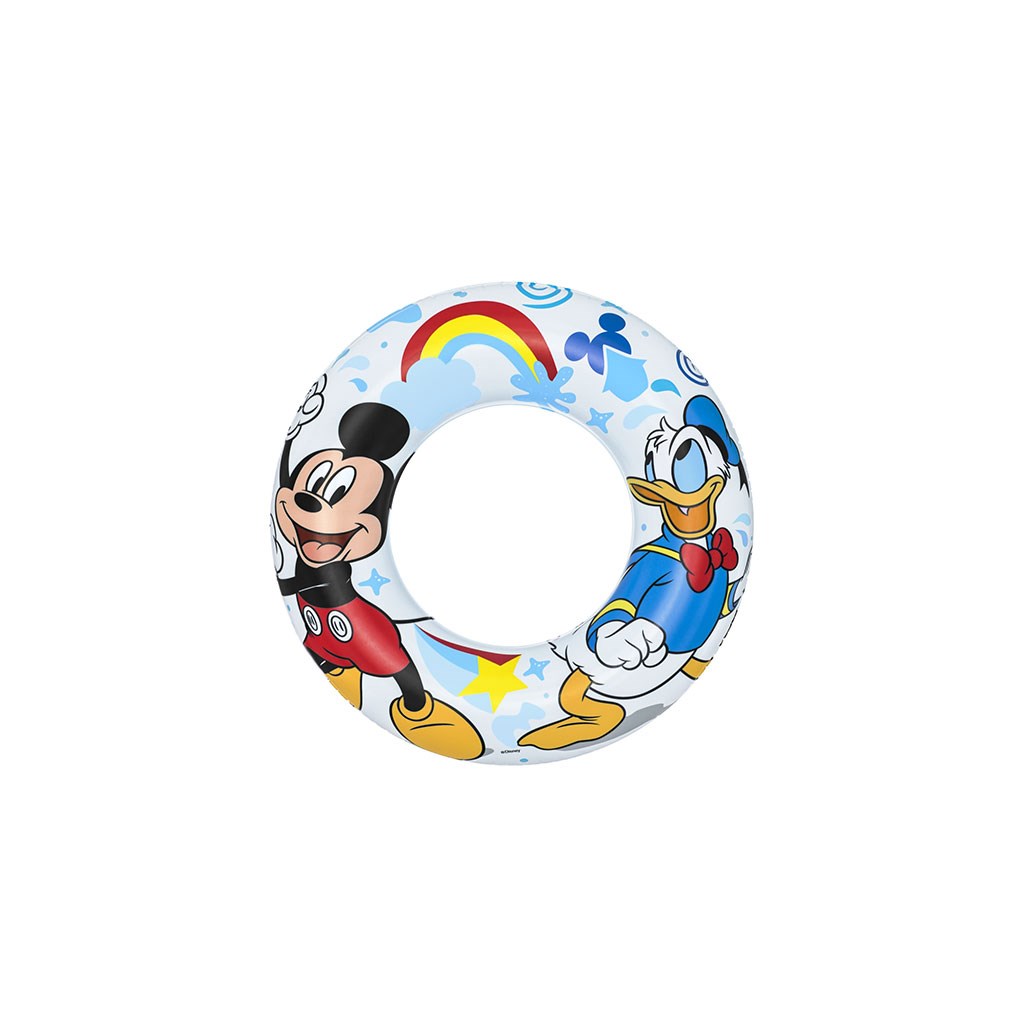 Detsky-nafukovaci-kruh-Bestway-Mickey-a-priatelia-56-cm Detský nafukovací kruh Bestway Mickey a priatelia 56 cm – Obrázok 1