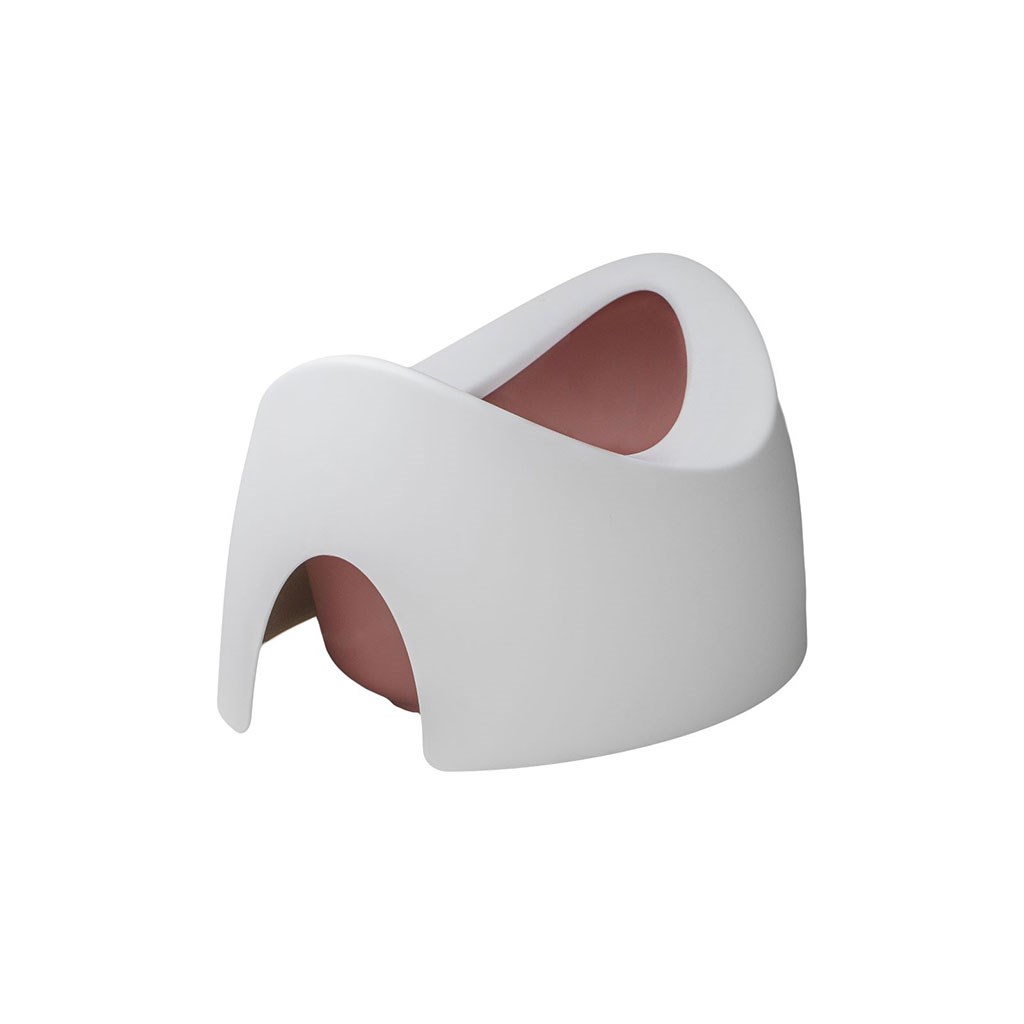 Detsky-obojstranny-ergonomicky-nocnik-s-vylevkou-Teggi-biely Detský obojstranný ergonomický nočník s výlevkou Teggi biely – Obrázok 1