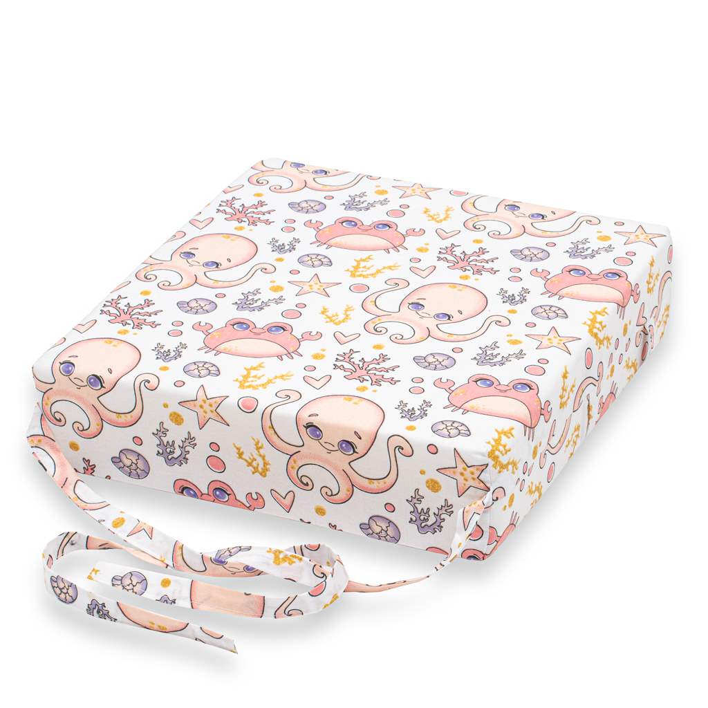 Detsky-podsedak-na-stolicku-New-Baby-BASIC-Chobotnice-pink Detský podsedák na stoličku New Baby BASIC Chobotnice pink – Obrázok 1