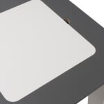 Detský stôl a stolička Baby mix Leaf Grey – Obrázok 2