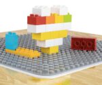 Detský stôl a stolička Milly Mally Olaf Blocks White – Obrázok 8