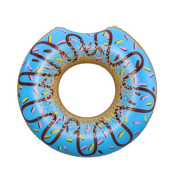 Detský veľký nafukovací kruh Bestway DONUT 107cm modrý – Obrázok 2