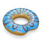 Detský veľký nafukovací kruh Bestway DONUT 107cm modrý – Obrázok 3