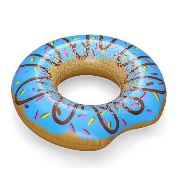 Detský veľký nafukovací kruh Bestway DONUT 107cm modrý – Obrázok 3