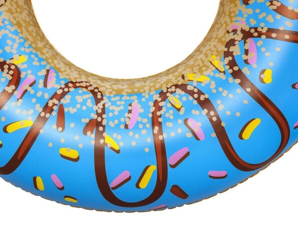Detský veľký nafukovací kruh Bestway DONUT 107cm modrý – Obrázok 4