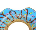 Detský veľký nafukovací kruh Bestway DONUT 107cm modrý – Obrázok 5