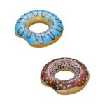 Detský veľký nafukovací kruh Bestway DONUT 107cm modrý – Obrázok 7