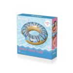 Detský veľký nafukovací kruh Bestway DONUT 107cm modrý – Obrázok 8
