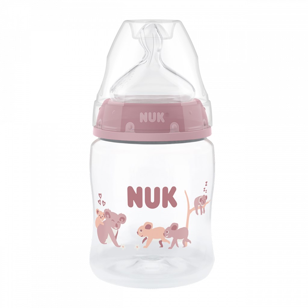 Dojcenska-flasa-NUK-First-Choice-Temperature-Control-150-ml-Koala Dojčenská fľaša NUK First Choice Temperature Control 150 ml Koala – Obrázok 1