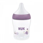 Dojčenská fľaša NUK Perfect Match Temperature Control 150 ml Hippo