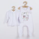 Dojčenská súpravička New Baby Mouse biela, veľkosť 80 (9-12m)