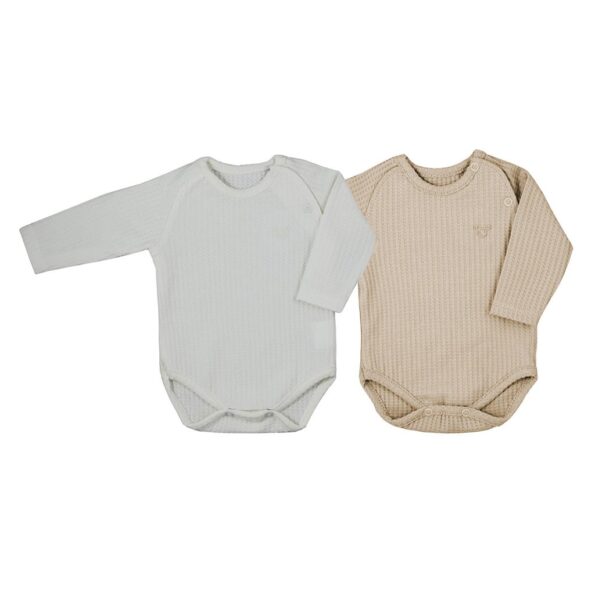 Dojčenské body Koala Bello beige, veľkosť 80 (9-12m) – Obrázok 2